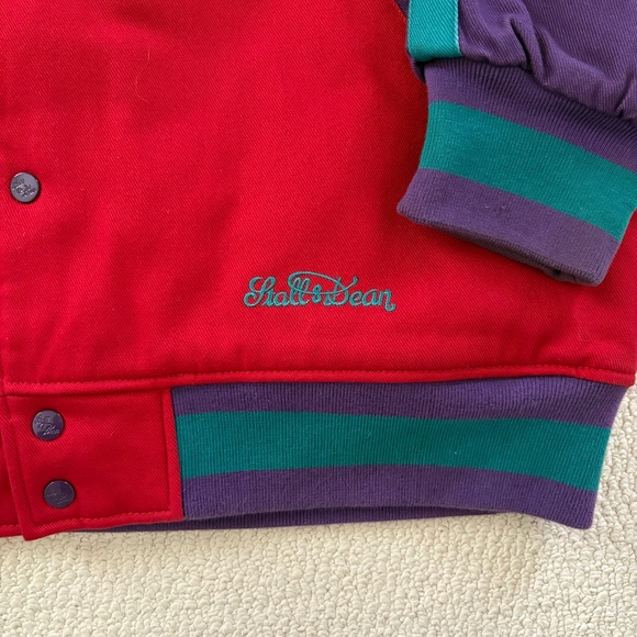 Vintage Varsity Patterned Jacket - Picture 6 of 8